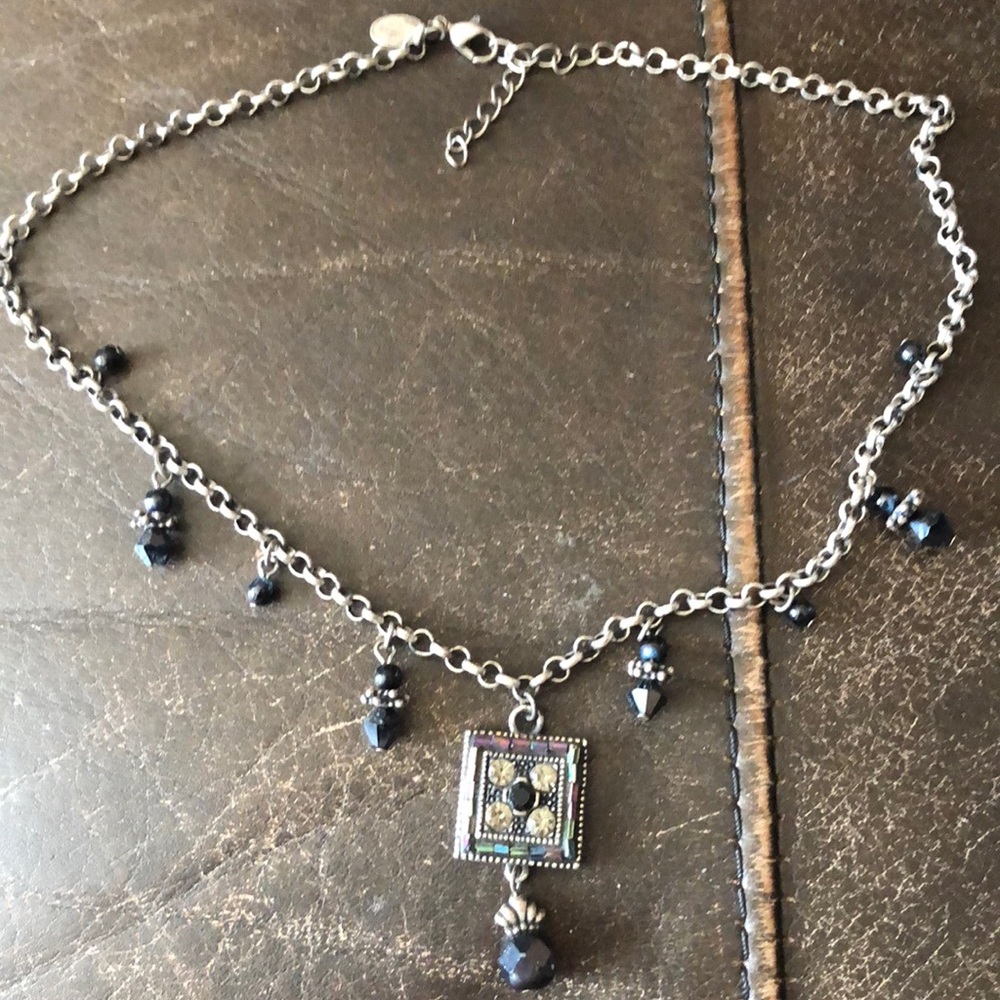 Multi purples necklace